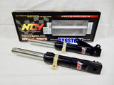 NCY SLAMMED FRONT FORKS SHOCKS (BLACK, DISC BRAKE TYPE) HONDA RUCKUS, DIO