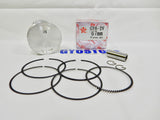 TAIDA HIGH PERFORMANCE CAST PISTON & RINGS SET FOR 204cc-232cc 67mm BORE ENGINES