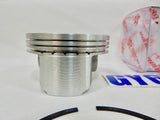 TAIDA HIGH PERFORMANCE CAST PISTON & RINGS SET FOR 204cc-232cc 67mm BORE ENGINES