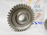 TAIDA SECONDARY GEAR SET (18*36) FOR GY6 MOTORS