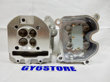 TAIDA GY6 4V CYLINDER HEAD 58.5mm - 63mm BORE (57mm SPACING) *POLARIS*