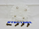 50cc 60cc 80cc 100cc QMB139 COOLING FAN WITH BOLTS FOR SCOOTER KART ATV BUGGY