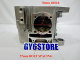 TAIDA GY6 232cc LONG CASE CRANKCASE (67mm) CLASS B-BLOCK *57mm SPACING*