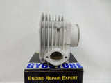 TAIDA 206cc (63mm) GY6 CERAMIC CYLINDER SET (54mm SPACING) TALL *8200/6600 STROKER* FORGED DOME PISTON