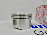TAIDA 2V 180 - 206cc (63mm BORE) CAST HIGH COMPRESSION PISTON & RINGS SET