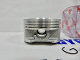 TAIDA 2V 180 - 206cc (63mm BORE) CAST HIGH COMPRESSION PISTON & RINGS SET