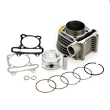 125cc (52.4mm BORE) CYLINDER ENGINE REBUILD KIT FOR GY6 MOTORS