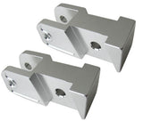 NCY SHOCK MOUNT RELOCATING BRACKET (REAR SHOCK MOVING SET) *SILVER* FOR GY6