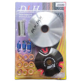 JOG, MINAELLI, YAMAHA, DLH VARIATOR / FRONT CLUTCH SET (50cc 70cc 90cc)