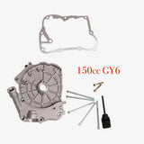 RIGHT SIDE CRANKCASE COVER W/ BOLTS COMPLETE KIT FOR SCOOTERS 150cc GY6 MOTOR