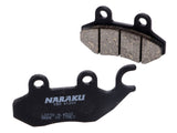 NARAKU BRAKE PADS (FRONT) FOR GENUINE BUDDY 4T, RH SPORT, SYM, TGB 50, PGO