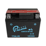 BATTERY (12V TX4L-BS) FOR KYMCO COBRA, ET2, GENUINE 50cc