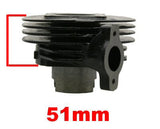 BIG BORE CYLINDER KIT TB60cc FOR 2-STROKE TB50cc 1DE41QMB ENGINES