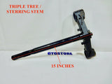 STEERING STEM TRIPLE TREE FOR TAO TAO 50cc & 150cc (VIP & POWERMAX) SCOOTER *OEM*