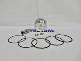 TAIDA 4-VALVE 4V FORGED DOME PISTON AND RINGS SET FOR 61mm / 172cc ENGINES