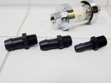 UNIVERSAL CLEARVIEW GLASS FUEL FILTER FOR QMB139 & GY6 MOTORS