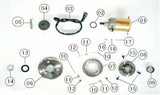 STARTER IDLE GEAR SHAFT FOR 150cc - 232cc
