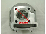 172cc CYLINDER HEAD W/ VALVES (61mm BORE) GY6 MOTORS *54mm STUD SPACING*