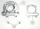 DOWEL PINS 10mm X 14mm (CYLINDER BASE) FOR SCOOTERS WITH 150cc GY6 MOTORS *4-PACK*