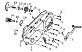 KICK STARTER GEAR BUSHING FOR 50cc QMB139 SCOOTER