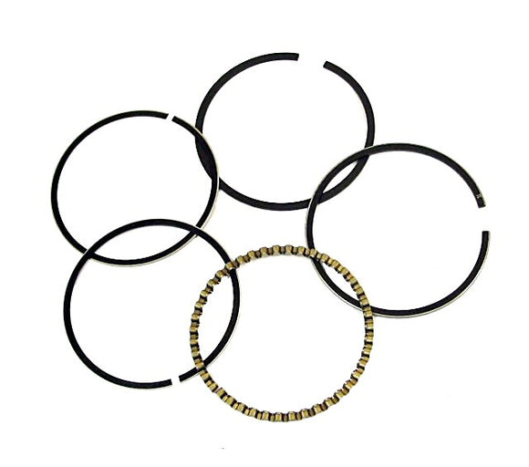 QMB139 50mm  Gy6 Piston Ring Set - ChinesePartsPro