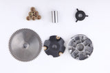 40*139QMB GY6 50CC Complete Variator Kit with 8.5g roller weights