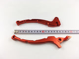 Right Disc and Left (Black Drum)   Motorcycle Brake Levers Set for 50cc QMB139 engine based  scooters