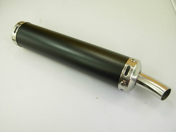 Performance Muffle exhaust GY6 50cc Matte Black - S - ChinesePartsPro