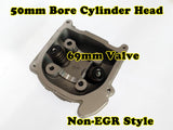 GY6 50cc 39mm Bore non-EGR cylinder head with 64mm valve