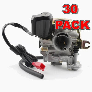 #Free Shipping#30*Carburetor for 4 Stroke GY6 49cc 50cc Chinese Scooter Moped Taotao Kymco