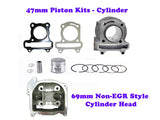 QMB139 47MM Cylinder Engine Kit with 69mm Non-EGR Head