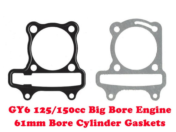 GY6 125cc/150cc Big Bore 61mm Cylinder Gasket Set