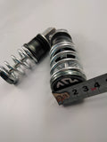 Motorcycle Footpegs Aluminum Chrome Foot pegs Footrest Footboards
