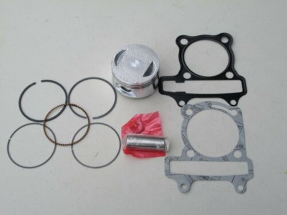 GY6 Piston Kit & Top End Gaskets 57.4mm