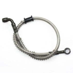 8mm- 10mm 550mm Braided Hydraulic Brake Hose Line Cable PIT Quad Dirt Bike ATV