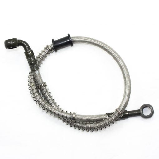 8mm- 10mm 550mm Braided Hydraulic Brake Hose Line Cable PIT Quad Dirt Bike ATV