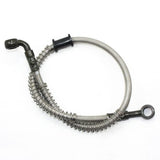 8mm- 10mm 550mm Braided Hydraulic Brake Hose Line Cable PIT Quad Dirt Bike ATV