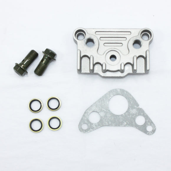 Oil Cooler Radiator Adapter Plate 110cc 125cc 140cc PIT PRO TRAIL DIRT BIKE ATV