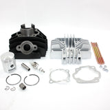 Rebuild Head Bore Barrel Cylinder Piston Rings Kit Set YAMAHA PW80 PY80 PEEWEE80