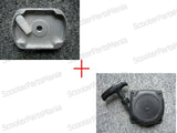 Pull Start+pawl Plate For Pocket scotter 49CC POCKET MINI MOTO 2 stroke - ChinesePartsPro