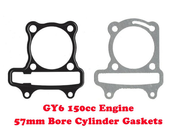 Universal Parts GY6 150cc 57mm Cylinder Head Gasket Kit