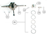 Woodruff Key for crankshaft GY6 125CC - ChinesePartsPro