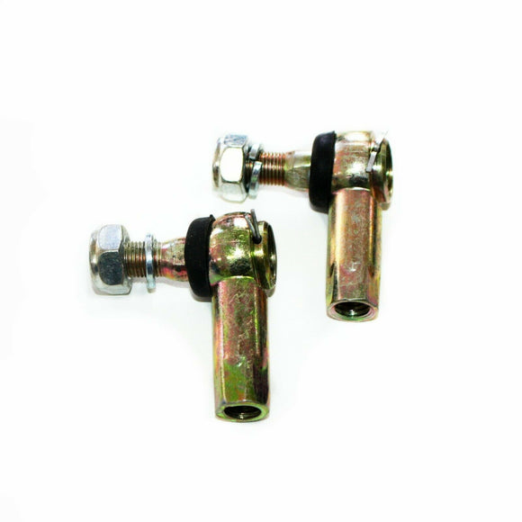 Pair 10mm Bolt Tie Rod End Ball Joiner 110cc Quad Dirt Bike ATV Buggy Go Kart