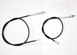 Front+ Rear Back Drum Brake Cable Line YAMAHA PEEWEE PW50 PY50 PIT PRO DIRT BIKE