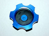 BLUE Alloy Gas Fuel Petrol Tank Cap + Breather 110cc 125cc PIT Trail Dirt Bike