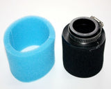 BLUE 37mm 38mm Foam Air Filter Pod Cleaner PIT PRO Quad Dirt Bike ATV Buggy