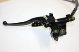 Hydraulic Twin Disc Brake Calipers System + Pads 110cc 125cc Quad Dirt Bike ATV