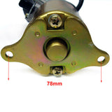 9 Tooth Start Starter Motor GY6 125cc 150cc quad atv bike buggy Moped Scooter
