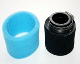 BLUE 41mm 42mm Foam Air Filter Pod Cleaner 150cc PIT Quad Dirt Bike ATV Buggy