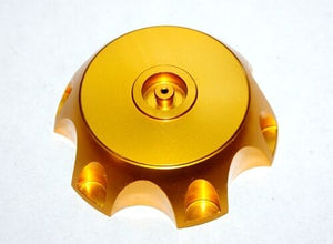 GOLD Alloy Gas Fuel Petrol Tank Cap + Breather 110cc 125cc PIT Trail Dirt Bike